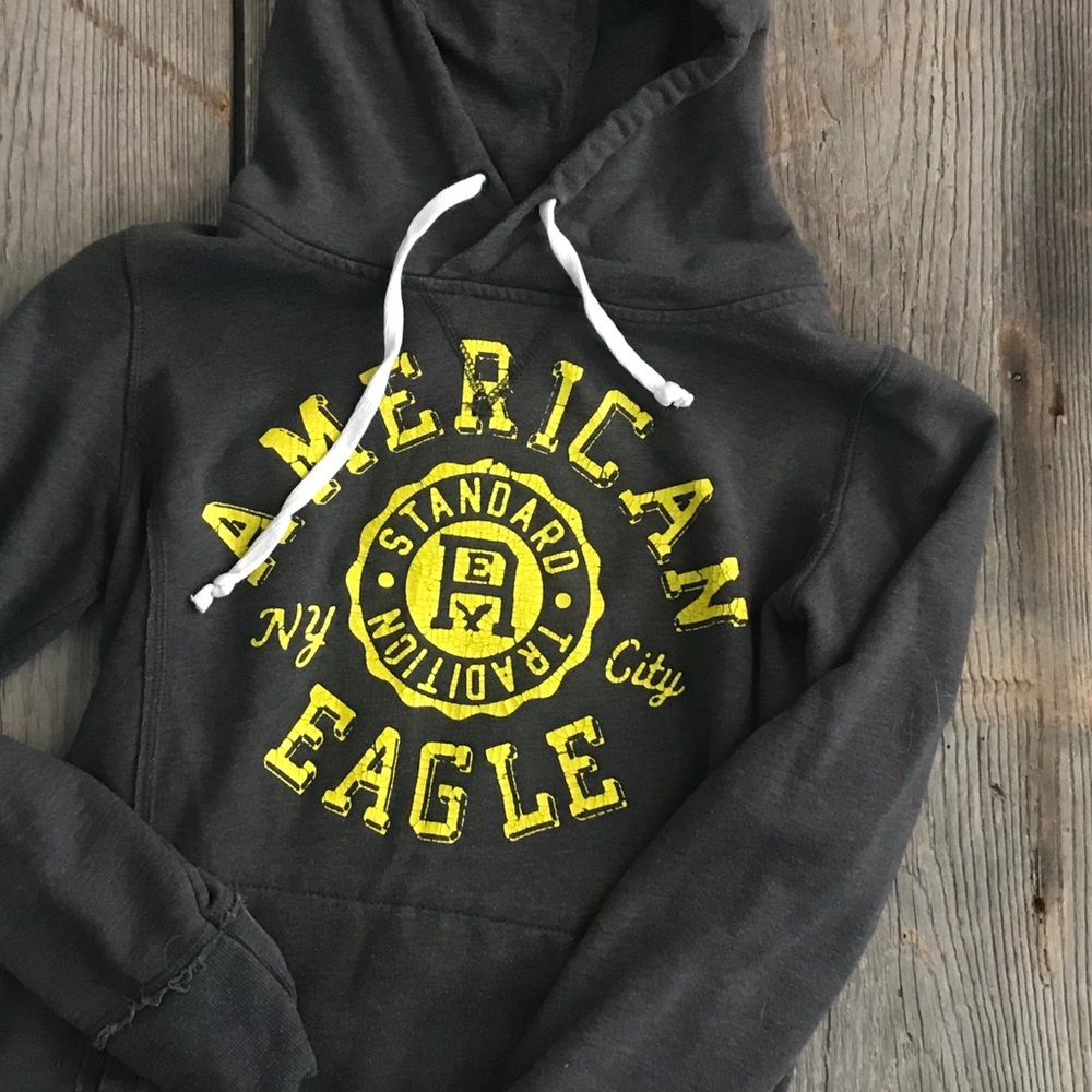 Large American Eagle Hoodie